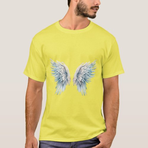 Whispers of Grace _ Angel Wings T_Shirt