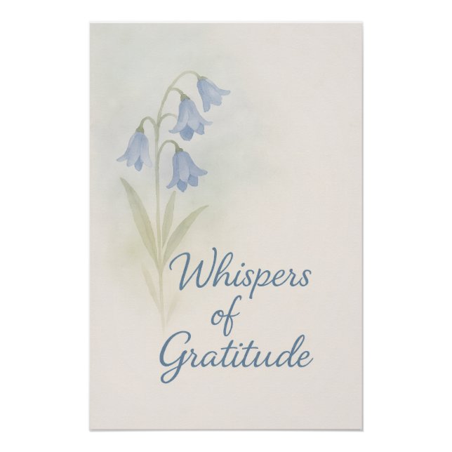 Whispers of Gratitude — Poster (Front)