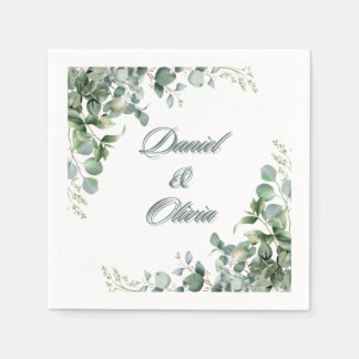 "Whispers of Green" Napkins