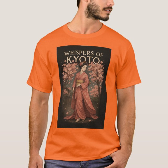 Whispers of Kyoto – Elegance in Every Step T-Shirt (Front)
