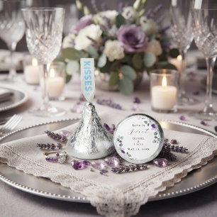 Whispers of Lavender: Elegance Bloom Love Is Sweet Hershey®'s Kisses®