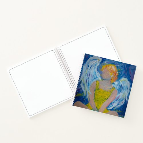 Whispers of Love Angel Softcover Notebook