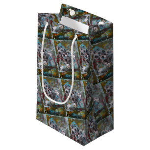 Whispers of Paris Painting by Alfred Fox Small Gift Bag