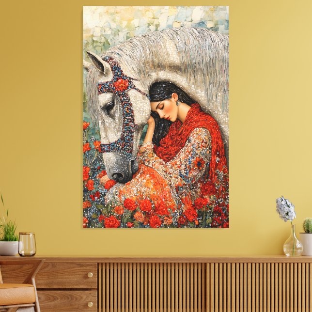 Whispers Of Serenity Canvas Print (Insitu(LivingRoom))