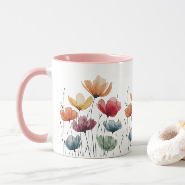 Whispers of Spring Mug (With Donut)