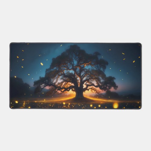 Whispers of the Ancients Enchanted Twilight Desk Mat