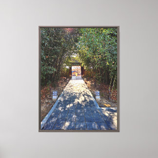 Whispers of the Bamboo Forest Canvas Print