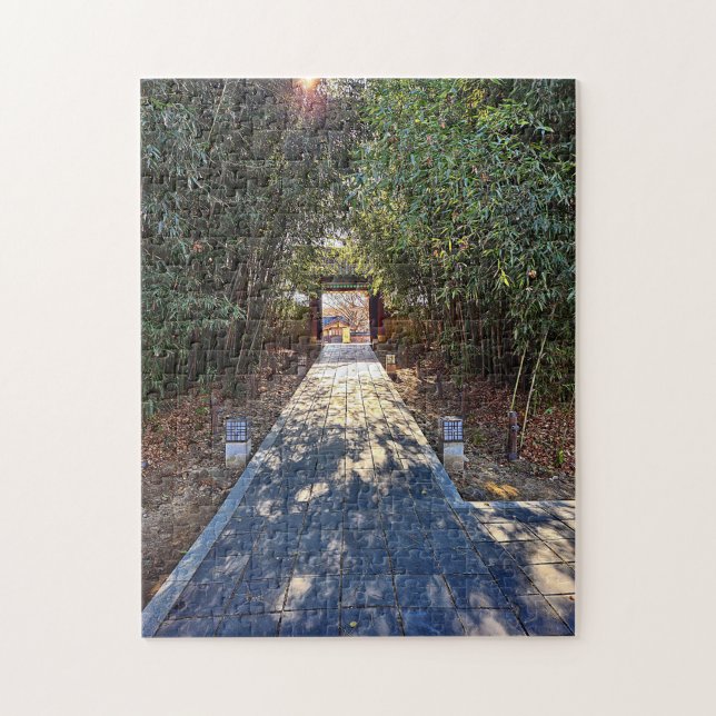 Whispers of the Bamboo Forest Jigsaw Puzzle (Vertical)