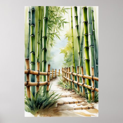 Whispers of the Bamboo Grove Poster