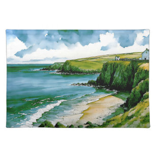 Whispers of the Celtic Sea Cloth Placemat