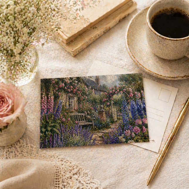 Whispers of the Cottage Garden  Postcard (Creator Uploaded)