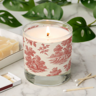 Whispers of the Countryside – Red Toile Scented Ca Candle