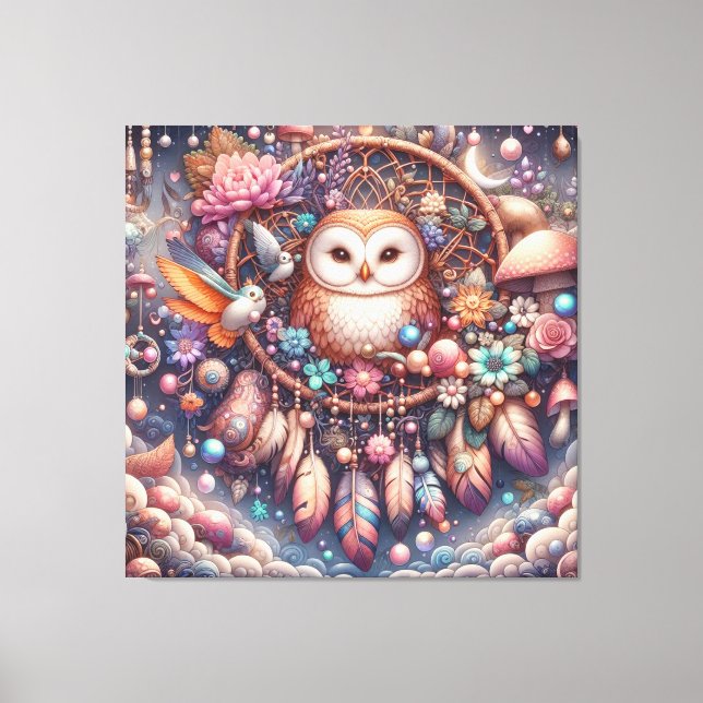  Whispers of the Enchanted Forest Canvas Print (Front)