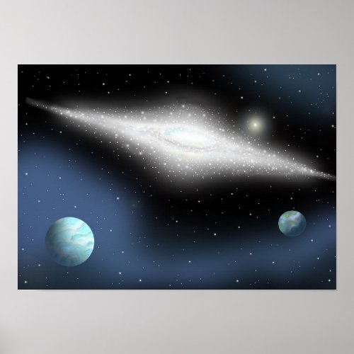 Whispers of the Endless Galaxy. Poster