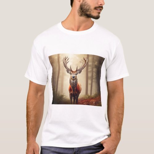 Whispers of the Forest Curious Encounter T_Shirt