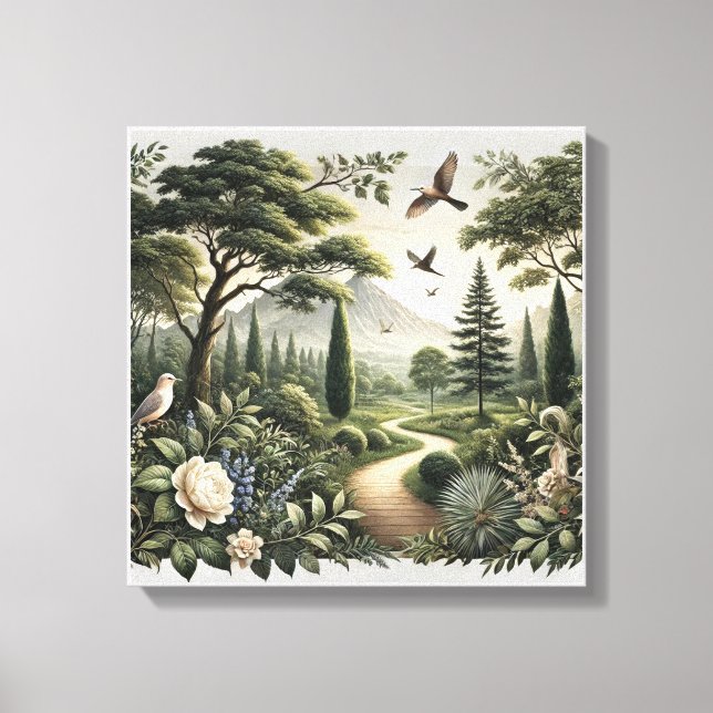 Whispers of the Forest Wall art canvas  (Front)