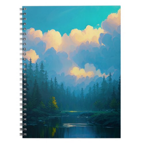 Whispers of the Green Forest Notebook