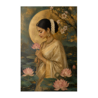 Whispers of the Lotus Acrylic Print