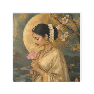 Whispers of the Lotus Metal Print