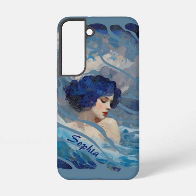 Whispers of the Ocean Goddess Samsung Galaxy Case (Back)