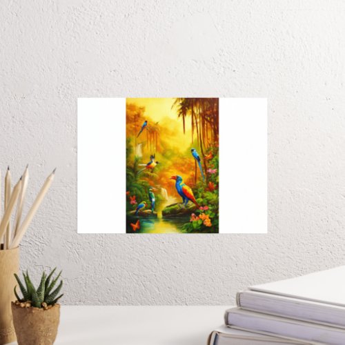 Whispers of the Opal Jungle Foil Prints