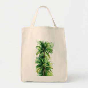 Whispers of the Palms Emerald Canopy Tropical Reve Tote Bag