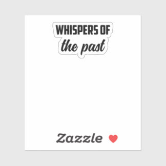 Whispers Of The Past: History Mystery Investigator Sticker
