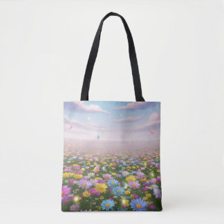 Whispers Of The Pastel Meadow Tote Bag