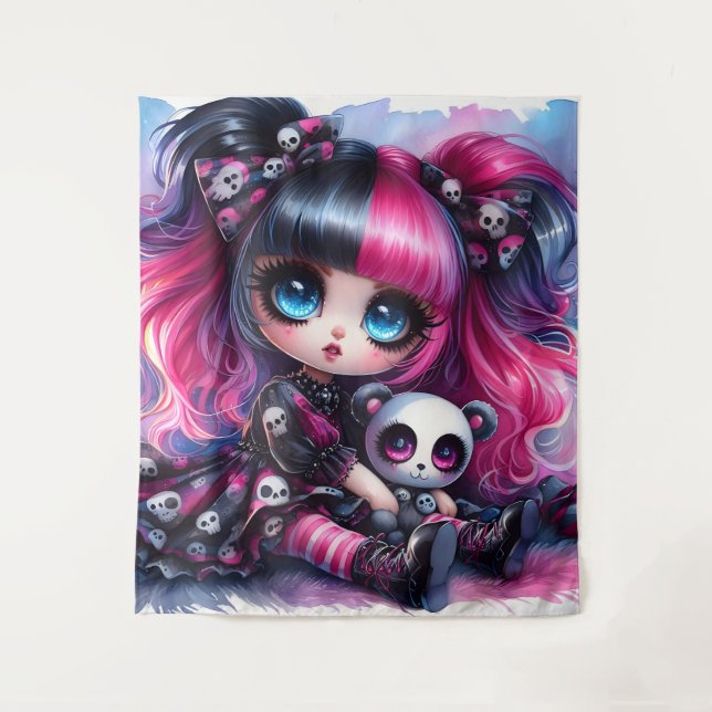 Whispers of the Shadowed Heart Tapestry (Front)