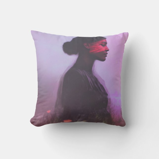 Whispers of the Soul Throw Pillow (Front)