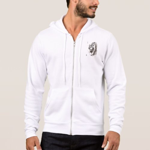 Whispers of the Wild White Tiger Collection _  Hoodie