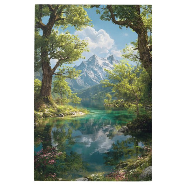 Whispers of the Wilderness Metal Print (Front)