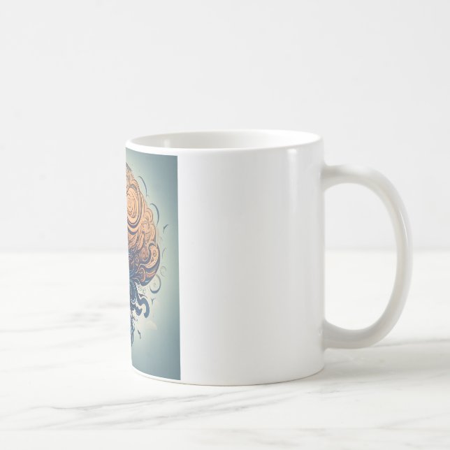 Whispers of the Wind: The Essence of Air Coffee Mug (Right)