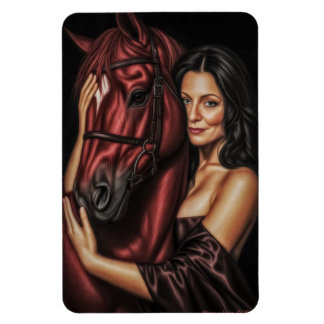 Whispers of the Year of the Red Fire Horse Magnet