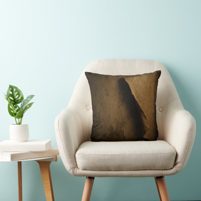 Whispers of Time Throw Pillow (Chair)