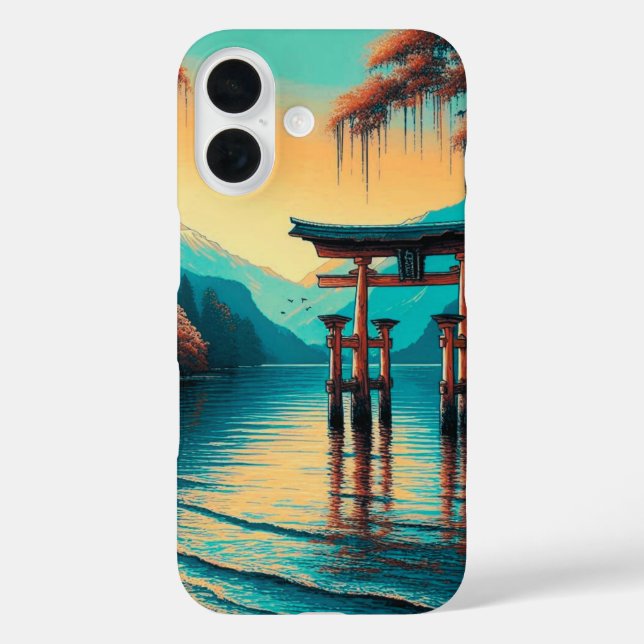"Whispers of Tranquility: The Spirit Gate" Case-Mate iPhone Case (Back)