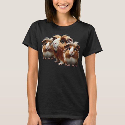 Whispers of Whiskers The Guinea Pig T_Shirt