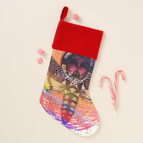 Whispers of Wings Christmas Stocking