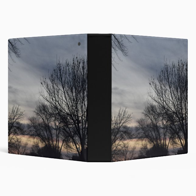 Whispers of Winter 1.5 inch 3 Ring Binder (Background)