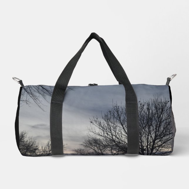 Whispers of Winter Duffle Bag (Front)