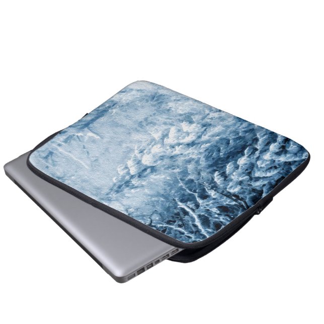 Whispers of Winter Laptop Sleeve (Front Bottom)
