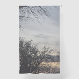 Whispers of Winter Sheer Curtains