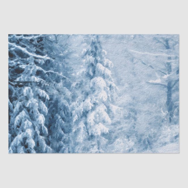 Whispers of Winter Tissue Paper (Front)