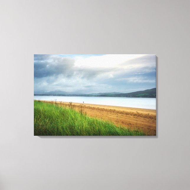 Whispers on the Sand: The Historic Rathmullan Beac Canvas Print (Front)