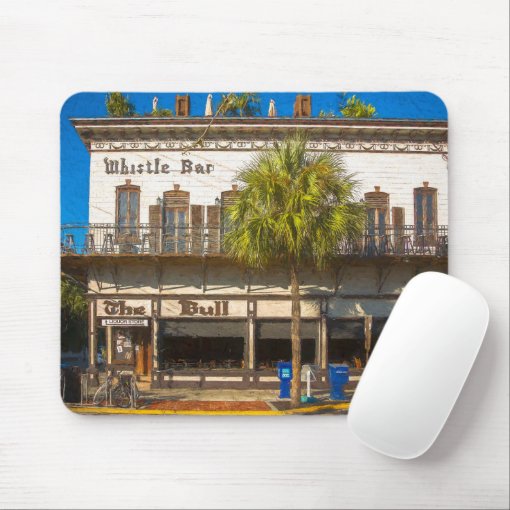 Whistle Bar Key West Mouse Pad Zazzle