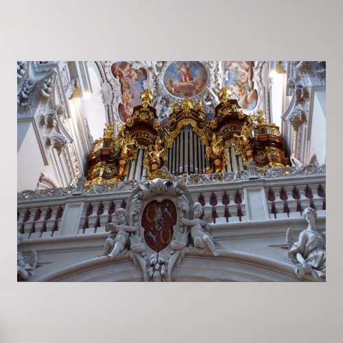Whistle Passau Pipe Organ Poster