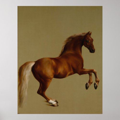 Whistlejacket by George Stubbs Poster