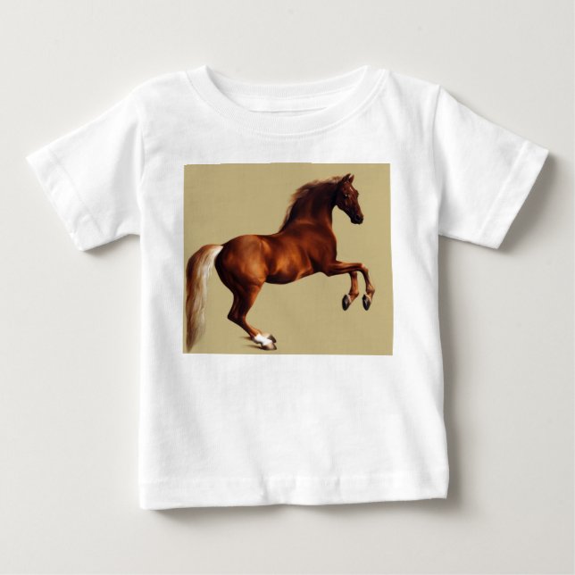 Whistlejacket horse by George Stubbs Baby T-Shirt (Front)