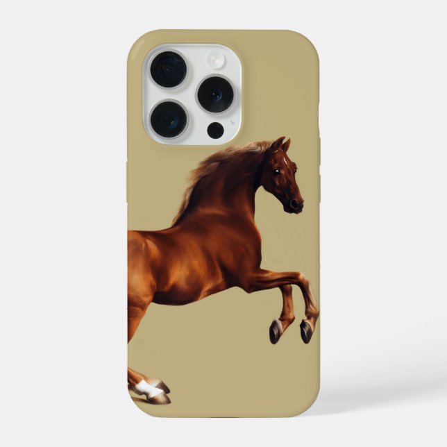 Whistlejacket horse by George Stubbs iPhone Case (Back)