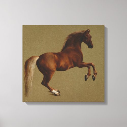 Whistlejacket the Horse by George Stubbs Canvas Print